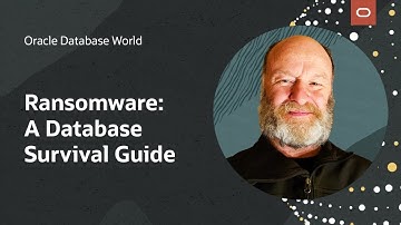 Ransomware: A database survival guide