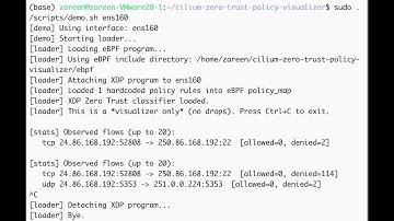 Demo -Cilium Zero Trust Policy Visualizer
