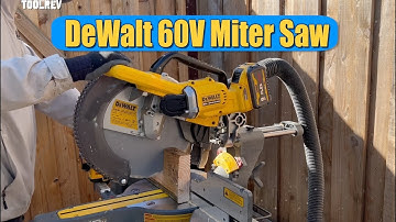 DeWalt 60V 12" Sliding Miter Saw Review