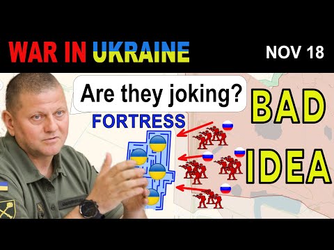 18 Nov: CRAZY ASSAULT! Russians SUFFER 90% DEATH RATE | War in Ukraine Explained