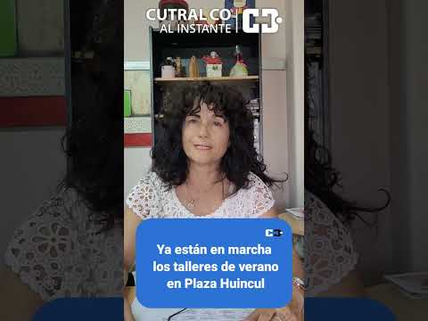 Ya están en marcha los talleres de verano en Plaza Huincul