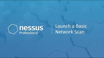Launch a Basic Network Scan in Nessus Professional