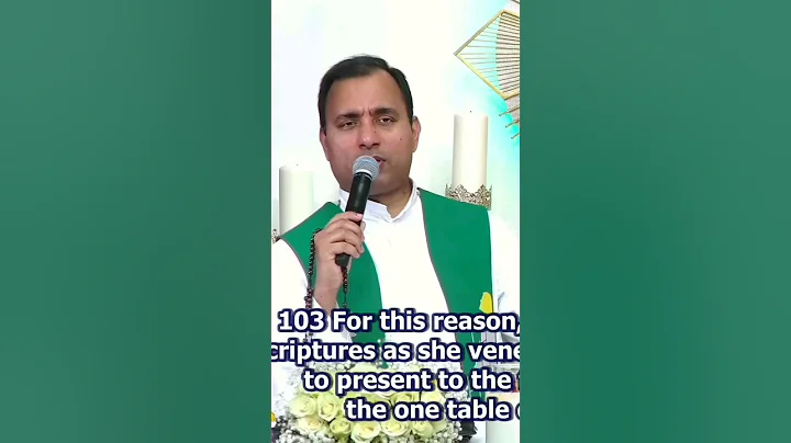 In Holy Eucharist you receive Jesus in two format - Fr Joseph Edattu VC