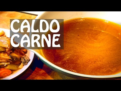 Cómo hacer caldo de carne - Fácil