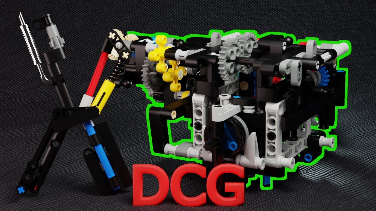 Dual Clutch Gearbox LEGO Technic (MOC) YouTube