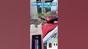 Nước rửa xe không chạm REX làm sạch đáng kinh ngạc chuyên dụng cho cả xe tải và xe khách giường nằm