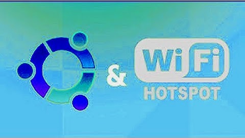 How To create a wireless hotspot in Ubuntu 16.10