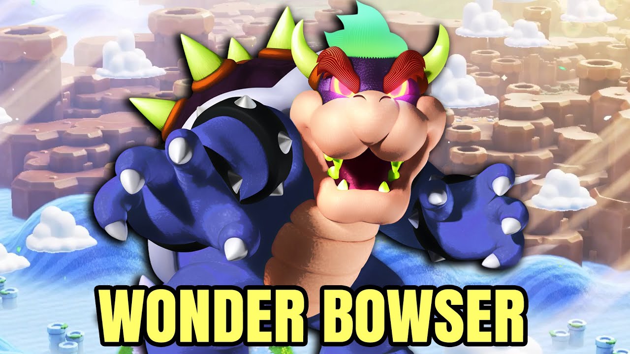 Bowser isn't up to the tusk of wooing elephant Peach in this Super Mario  Bros Wonder animation