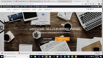Build your business websites using Ample WordPress Business Theme