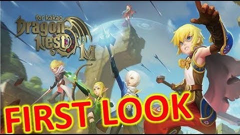 [Dragon Nest M] FIRST LOOK AT THE PHONE BASED DRAGON NEST