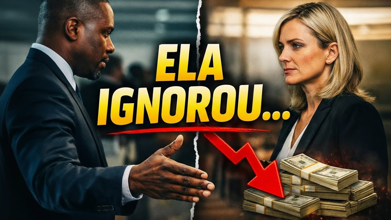 Ela recusou a apertar a mão de um CEO negro —dia seguinte, US$ 4,7 bilhões desapareceram…