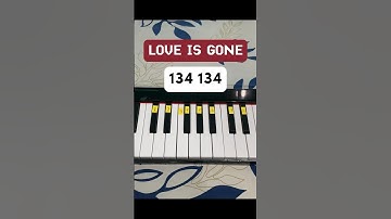 Love Is Gone - SLANDER ft Dylan Matthew (Piano Tutorial) #music #shorts
