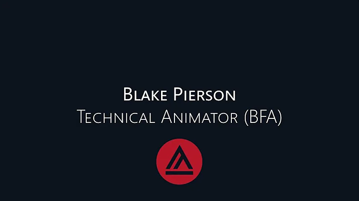 Demo Reel - Technical Animator