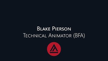 Demo Reel - Technical Animator