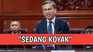 Cakap merapu macam dah tiada point koyak teruk