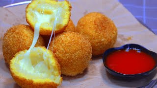 Amazing Potato Recipes ! French fries ! Cheese Potato Balls ! Very crispy and delicious !