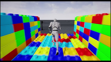 [Unreal] Houdini Niagara Lego WIP01