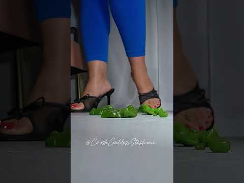 gummy men are delicious #feet #foot #goddess #asmr #heels #crushasmr #crush