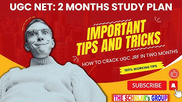 How to Crack UGC JRF in Two Months, @The ScholarsGroup - Siraj Sir, UGC NET Examination
