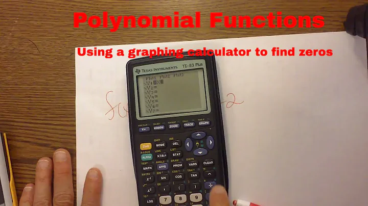 Pre-calculus-Polynomials- Using a graphing calculator to find zeros