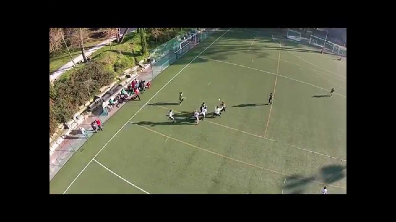 Rugby visto por um drone - YouTube