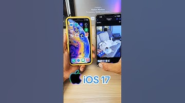 iOS 17 new AirDrop Feature! Cool but will you use it? 🤔                      #ios #apple #iphones