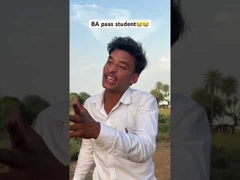 BA pass student😂😂 #comedy #funny #comedymove #comedyg