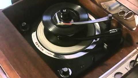 1957 Zenith Cobramatic 45 demonstration