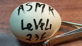 Raw egg peeling challenge : ASMR Live #236