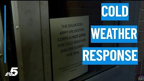 Cold weather shelters open across DFW, confusion in Arlington | NBCDFW
