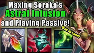 Maxing Soraka's Astral Infusion In Lane! | Diamond Support | Patch 14.9