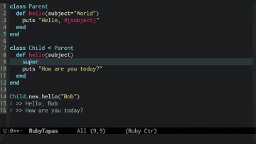 Calling Superclass Methods in Ruby