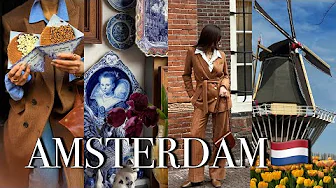 Amsterdam Trip Vlog🇳🇱 BEST Things to do! Trendy spots, Restraurant, Market, Keukenhof | Netherlands