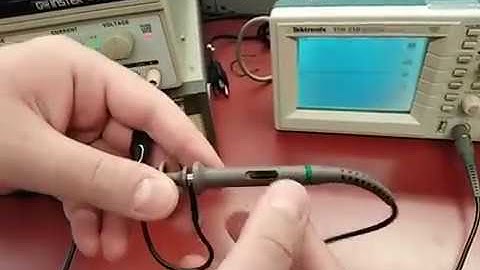 How to use an oscilloscope TDS210 (1)