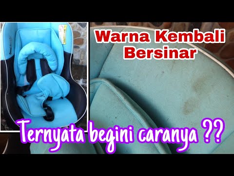 Cara Mencuci Car Seat | Jasa Cuci Stroller Semarang | Warna Kusam Menjadi Cerah Kembali