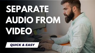 Capcut PC Tutorial - How Separate Audio From Video