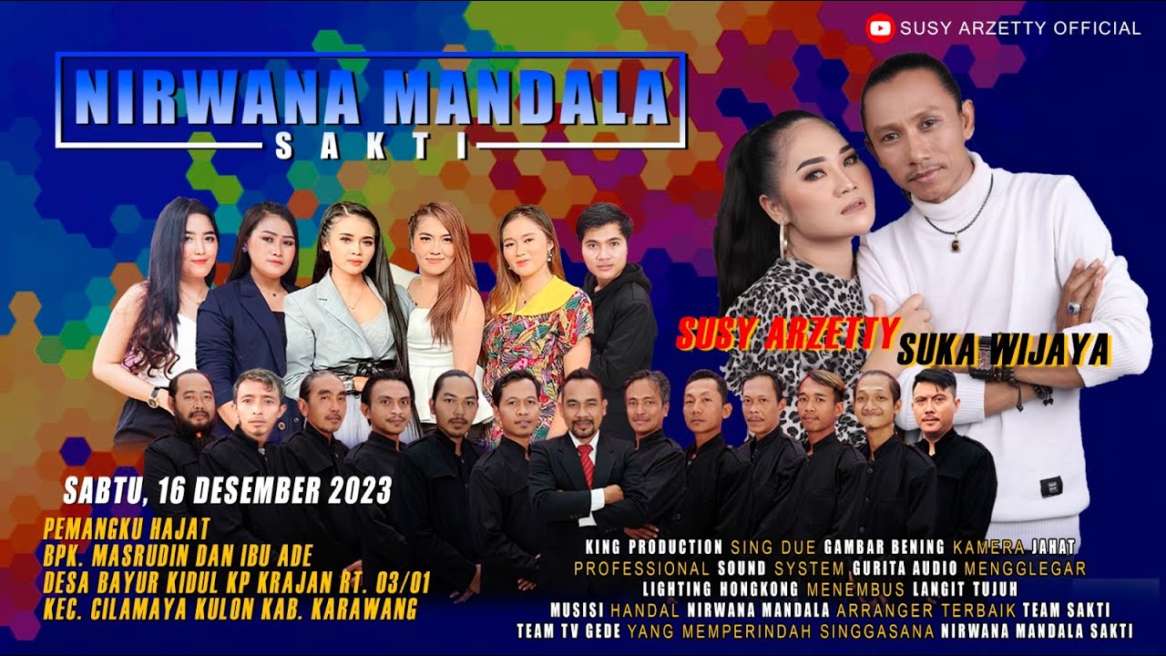 LIVE NIRWANA MANDALA SAKTI HAJAT BPK MASRUDIN IBU ADE DESA BAYUR KIDUL KP KRAJAN CILAMAYA KARAWANG