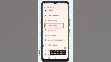 How To Enable Keyboard Use Voice Typing Setting #shorts #youtubeshorts #mobile