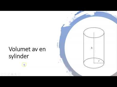 Video: Hva er volumet av hul sylinder?