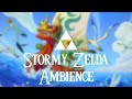 Zelda | Relaxing Wind Waker Music | Stormy Ambience [10 Hours]