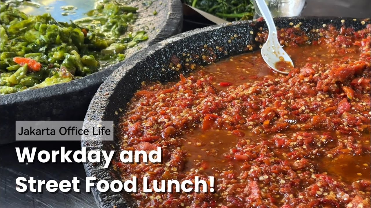 Jakarta Office Life | Workday and Street Food Lunch!