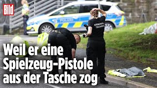 Messer-Angriff: Polizei schießt Mann in Wuppertal nieder | Elberfeld