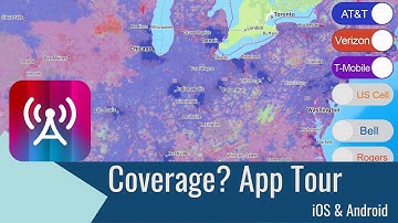 Coverage? App Tour - LTE & 5G Maps for Verizon, AT&T, T-Mobile In Your Pocket - iOS & Android