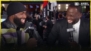 Jaylen Brown Was Shocked by Draymond Complimenting Him 😂 2024 NBA All-Star Weekend