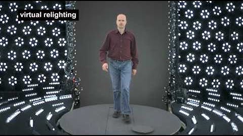 Light Stage 6: Relighting Human Locomotion