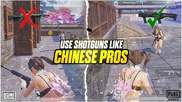Learn This Chinese Shotgun Technique To Master Shotguns In PUBG BGMI😱🔥