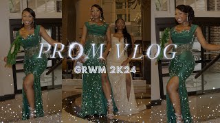 PROM VLOG 2K24 | GRWM + NAILS, LASHES, HAIR, MAKEUP, PHOTOS| THAT BABE FUNKE