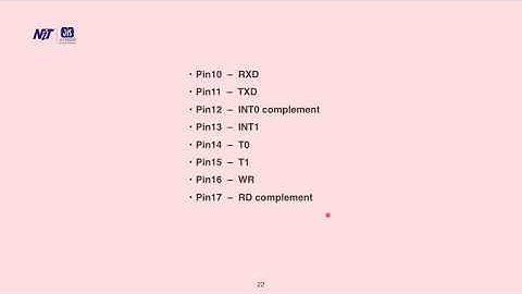 Lecture3, Module-1,Microcontroller & Embedded System