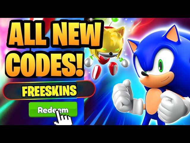 5 CODES* ALL WORKING CODES FOR SONIC SPEED SIMULATOR IN 2022