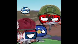Kosovo is dancing #animation #countryballs #memes #meme #edit